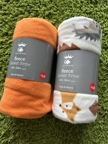 Fleece blanket bundle - 2,