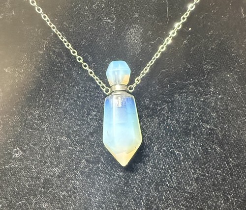 Opalescent glass perfume - glass,