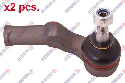 Pcs front tie rod - x2,
