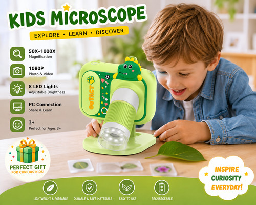 Kids digital microscope camera - microscope,
