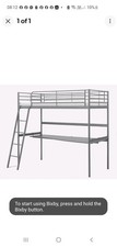 Metal Loft Bed   IKEA SVARTA