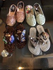 4 Pairs Bundle Ladies Shoes &