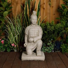 Stone Cast Japanese Samurai