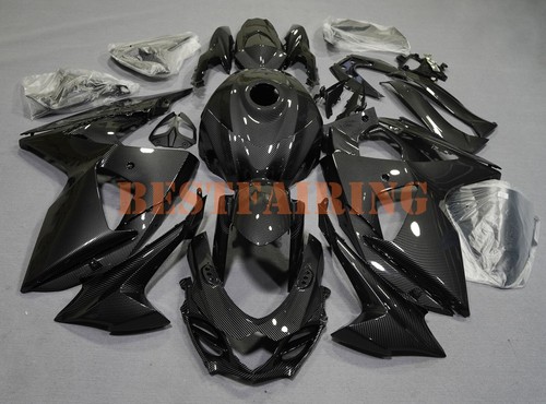 Black carbon fiber - black, full