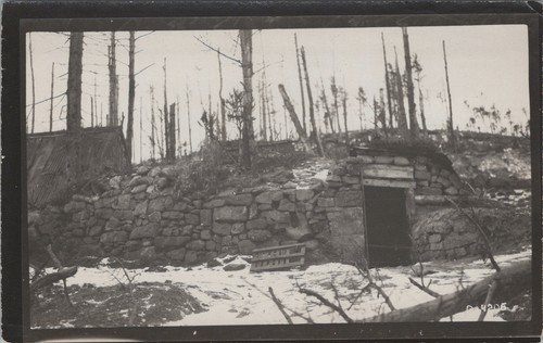 Ww1 1918 bunker remnants - ww1,