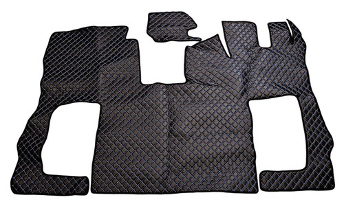Black with blue - black,
