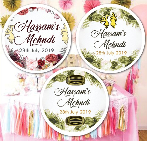 Glossy personalised wedding - 35,