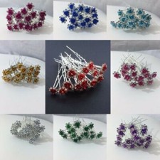 20 x Stunning Diamante Floral