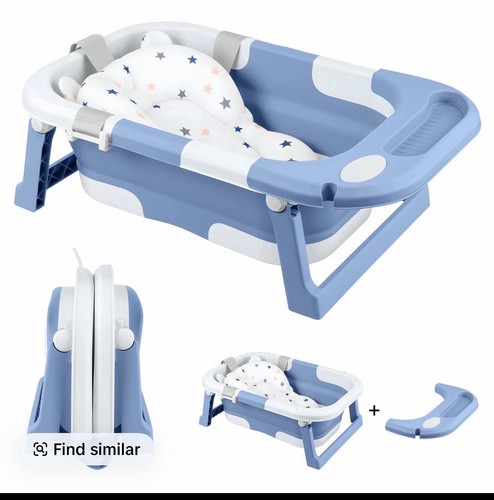 Foldable baby bathtub portable - foldable,