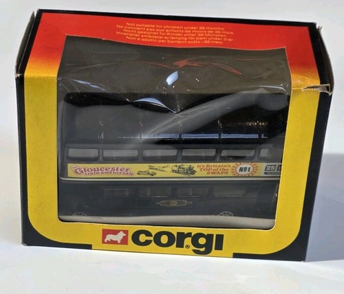 Corgi routemaster bus black - corgi,