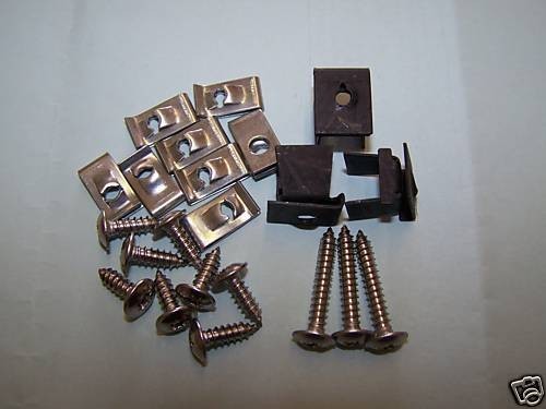 Ford escort mk1 grille clips - ford,