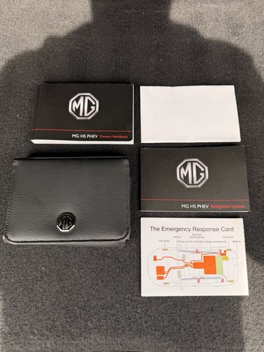 Phev owners manual and - mg,