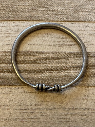 Antique african white - white, metal