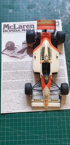 Built tamiya mclaren - built, 1:20