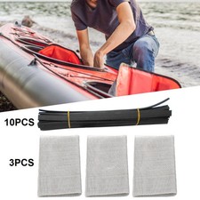 Plastic Welding Rods Kit 10pcs with Repair Mesh for Kayak Canoe Repairs