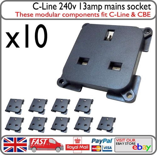 Line 13a mains 230v - 13a, socket