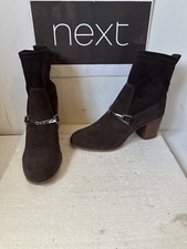 NEXT Leather Ankle Boots Size