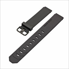 Jacob Jensen Watch Strap Original Rubber Black 17 mm Insert Band S