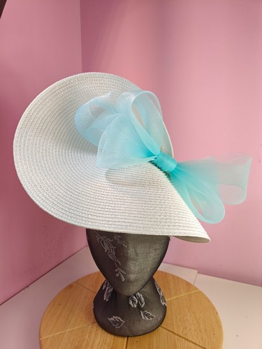 White turquoise large - turquoise, straw