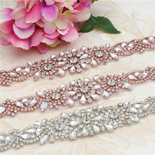 Iron rhinestone trim - on,