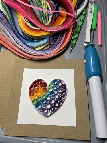 Unique handmade quilled - handmade,