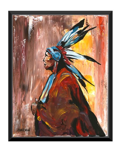 11x14 original native - native, american