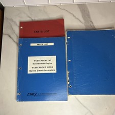 Westerbeke Manual for W. 40 Marine Diesel Engine & WPDS  Diesel Generators PLUS!