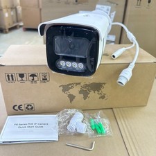 Hikvision Compatible CCTV Bullet POE Full Color Mic 4K 8MP IP Camera Security UK