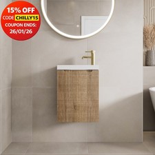 400mm Bathroom Cloakroom