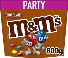 M&M'S Chocolate Bag Milk Chocolate 800g Party Bag Bulk Chocolate