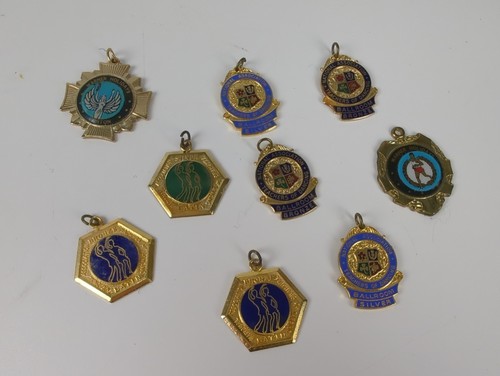 Lot vintage dance medals - of,