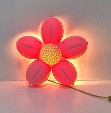 IKEA Wall Light Smila Blomma Pink Flower  Children's Bedroom Nursery Lamp