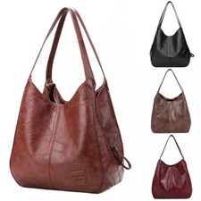 Womens Soft Leather Shoulder