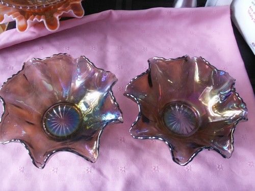 Carnival glass bowl pattern - carnival,