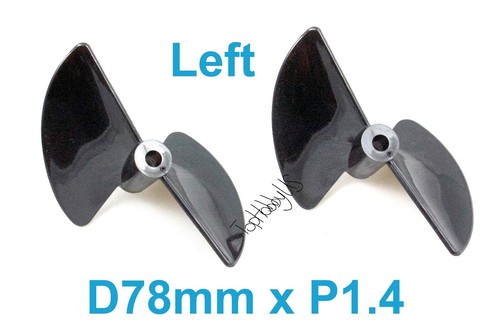 2pcs d78mm blades 6 - d78mm, 2-blades