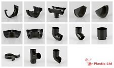 Brett Martin 115mm Deep Gutter Fittings & 68mm Pipe Fittings in Black