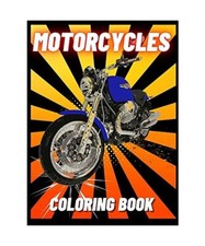 Motorcycles Coloring Book