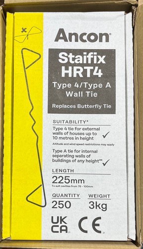 250 ancon staifix wall - staifix, ties