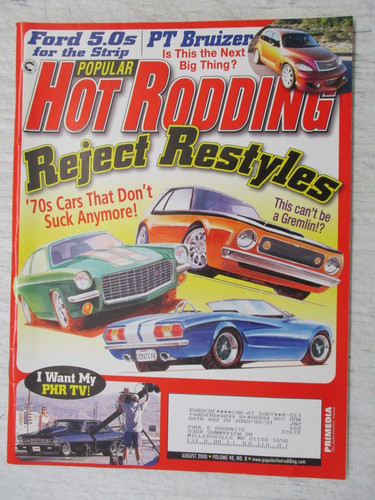 Popular hot rodding magazine - popular,