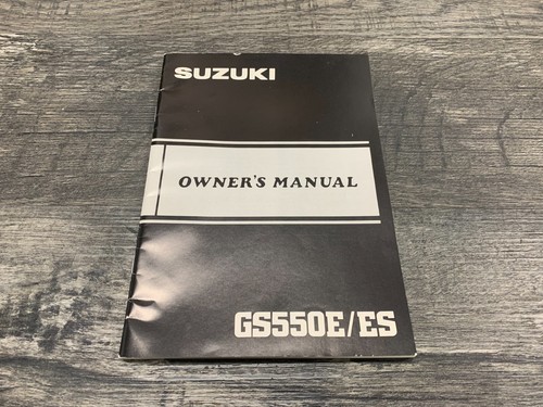 Suzuki 1984 gs550e - gs550e, gs550es