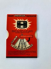 Phillips Photolita Photoflood / Photoflux Calculator