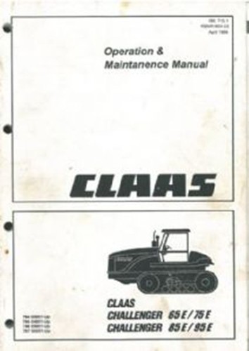 Claas challenger tractor 65e - claas,