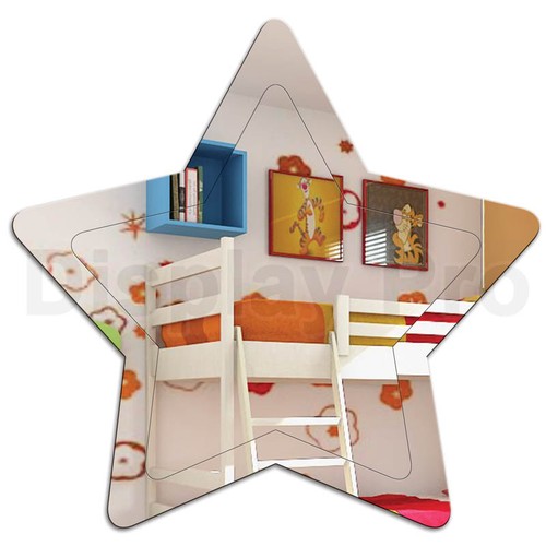 Kids star mirror engraved - star,