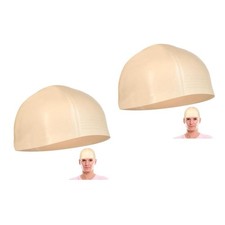2 Pack Bald Cap Makeup
