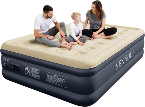 Air mattress full with - air,