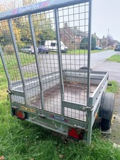 Trailer Brenderup 203x128cm with rear loading ramp
