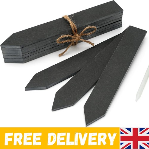 10pcs slate plant labels and - slate,