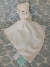 M&S CREAM TEDDY BEAR STRIPED