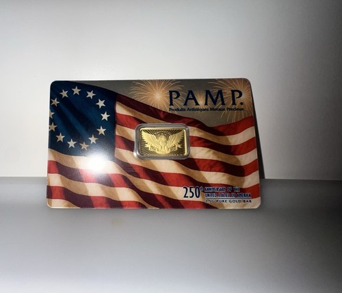 Pamp suisse gold bar - suisse, 2.5g