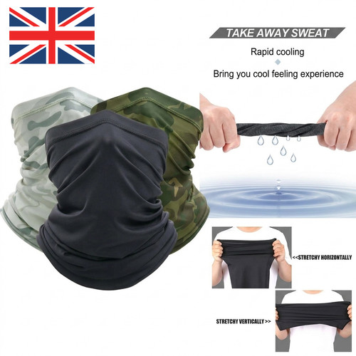 Camo neck gaiter - gaiter, face